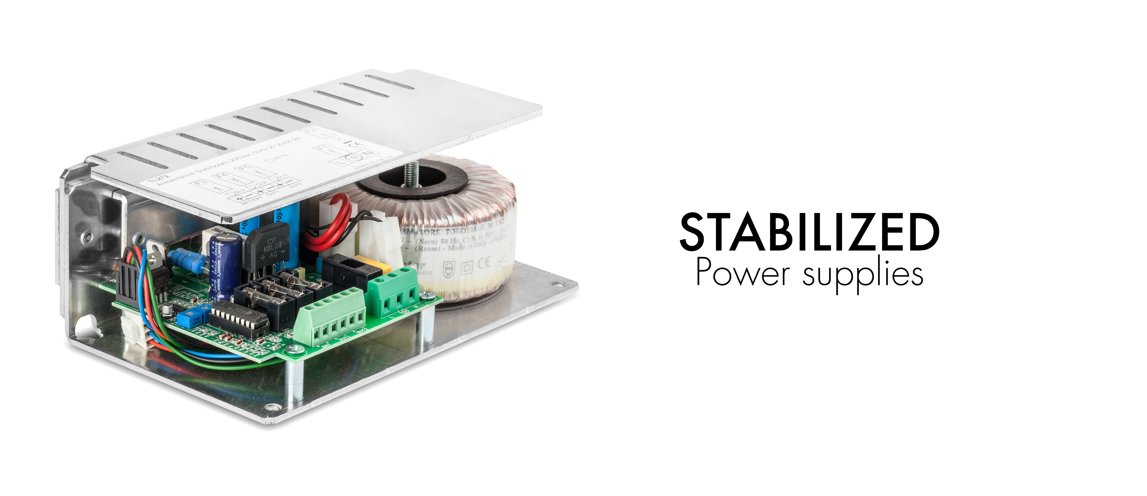 Power supplies for intrusion and CCTV systems