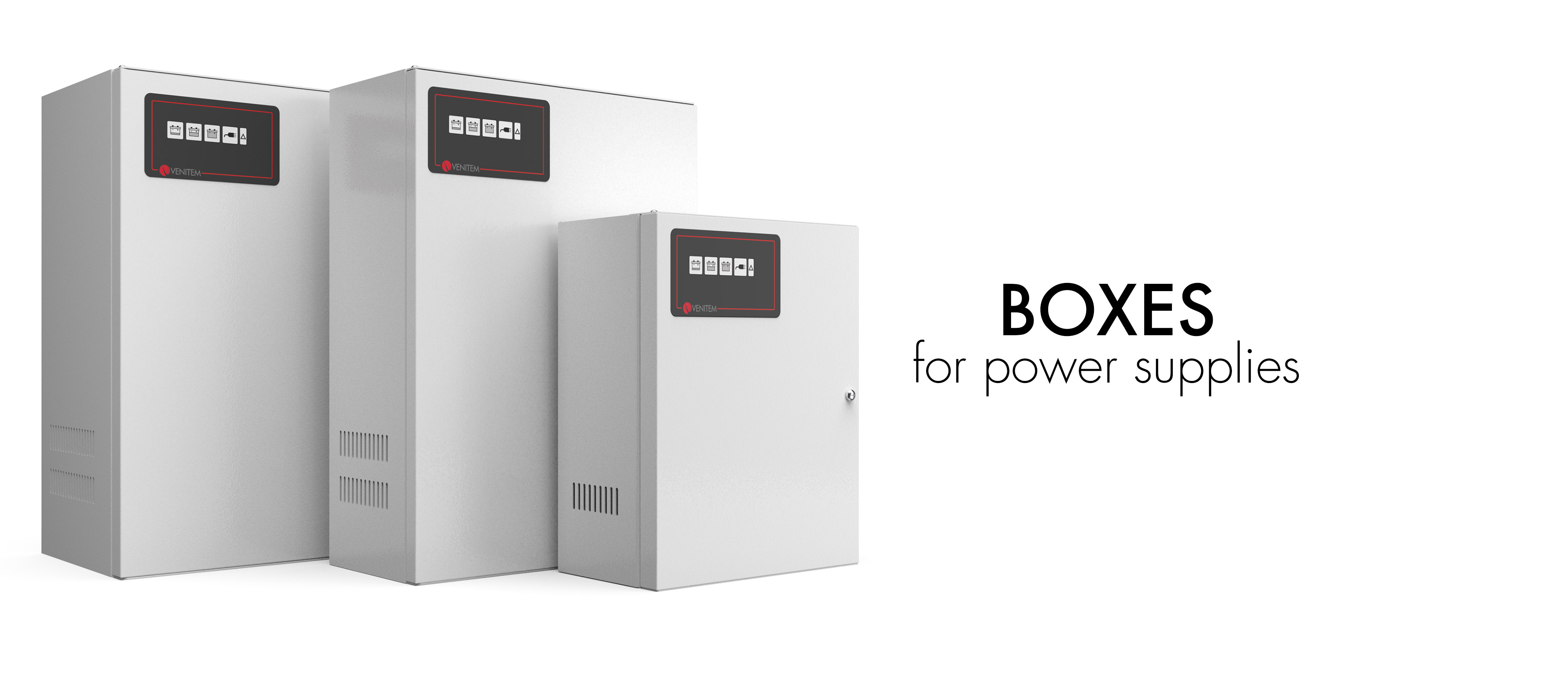 Boxes for power supplies