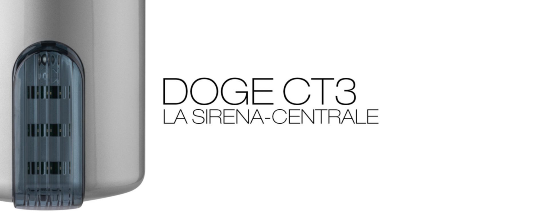 Doge CT3 | La centrale d’allarme per piccoli spazi