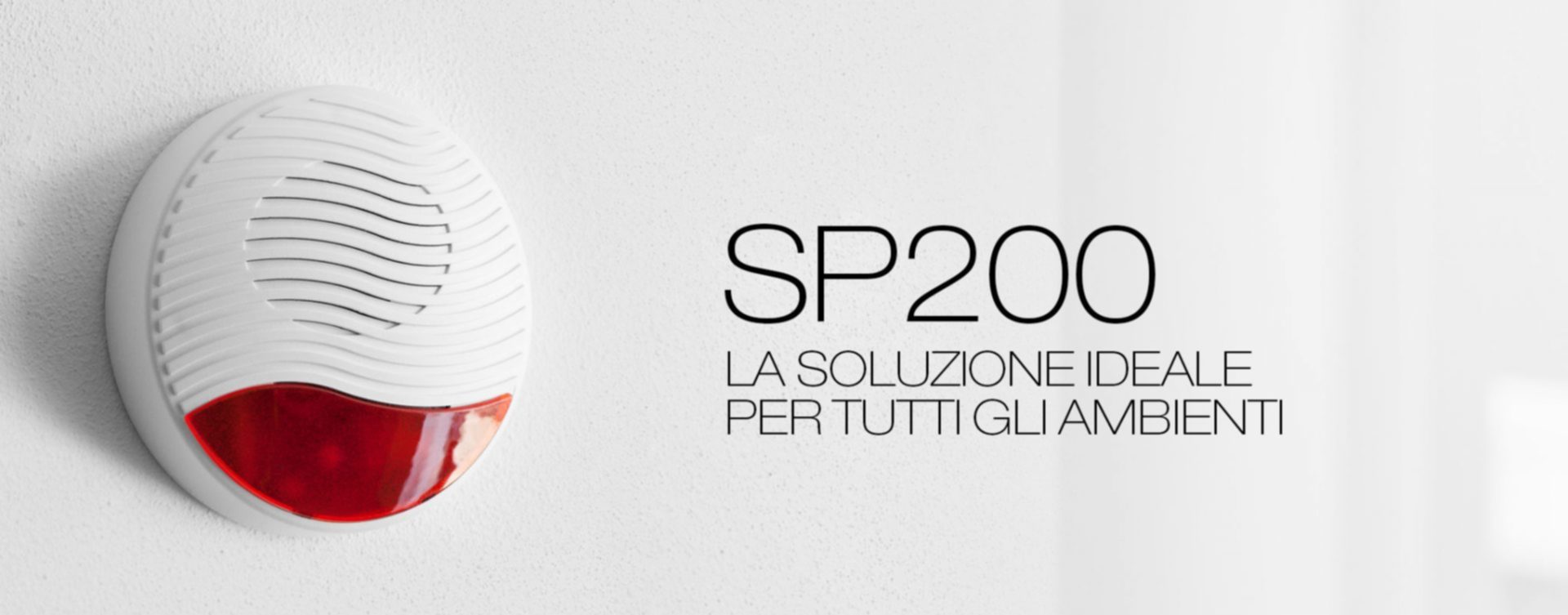 SP200 | La sirena da interno dalla linea essenziale