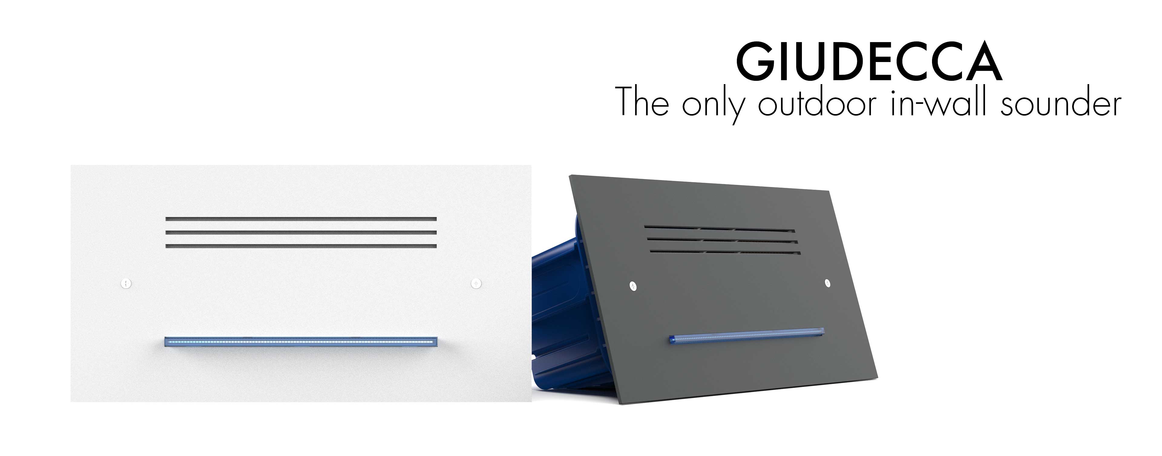 GIUDECCA | The only outdoor in-wall sounder